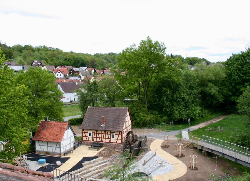 Landhotel Oelmuehle Mombris Exterior foto